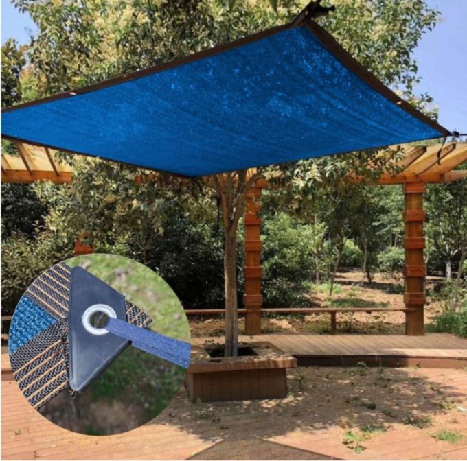 red de aluminio de la sombra de la prenda impermeable de la vela de Sun de la agricultura del invernadero del guarda-brisa del 70%