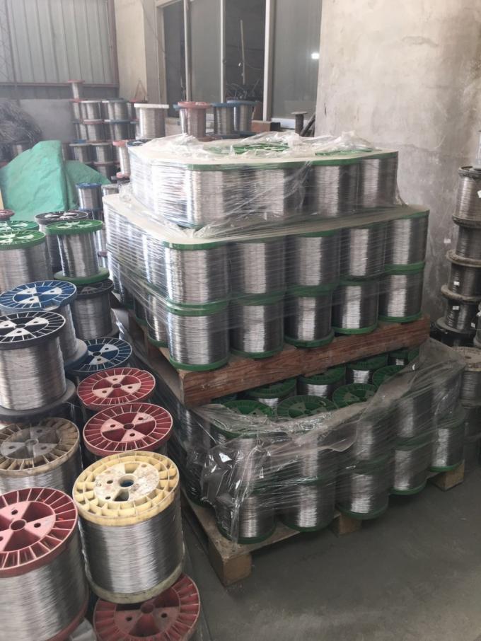 SGS 201 alambre de acero inoxidable 304 316 0.45m m de soldadura 4